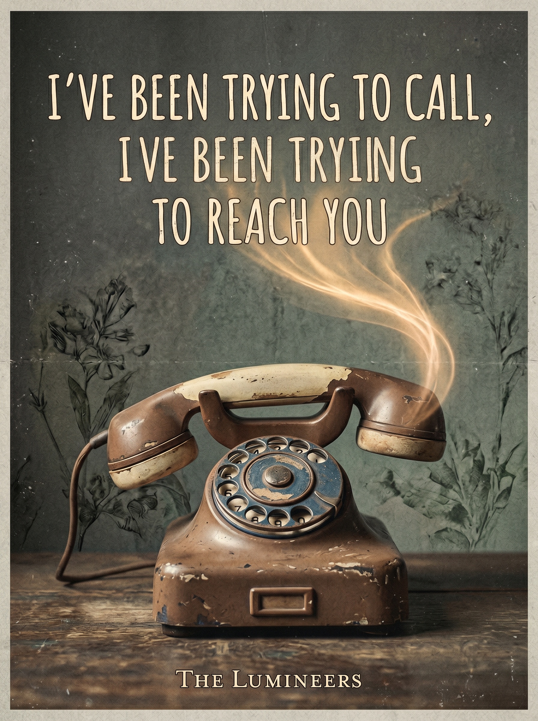 The Lumineers - Ho Hey - The Lumineers lyric design